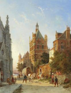 Pieter Cornelis Dommersen - Linberg, Holland