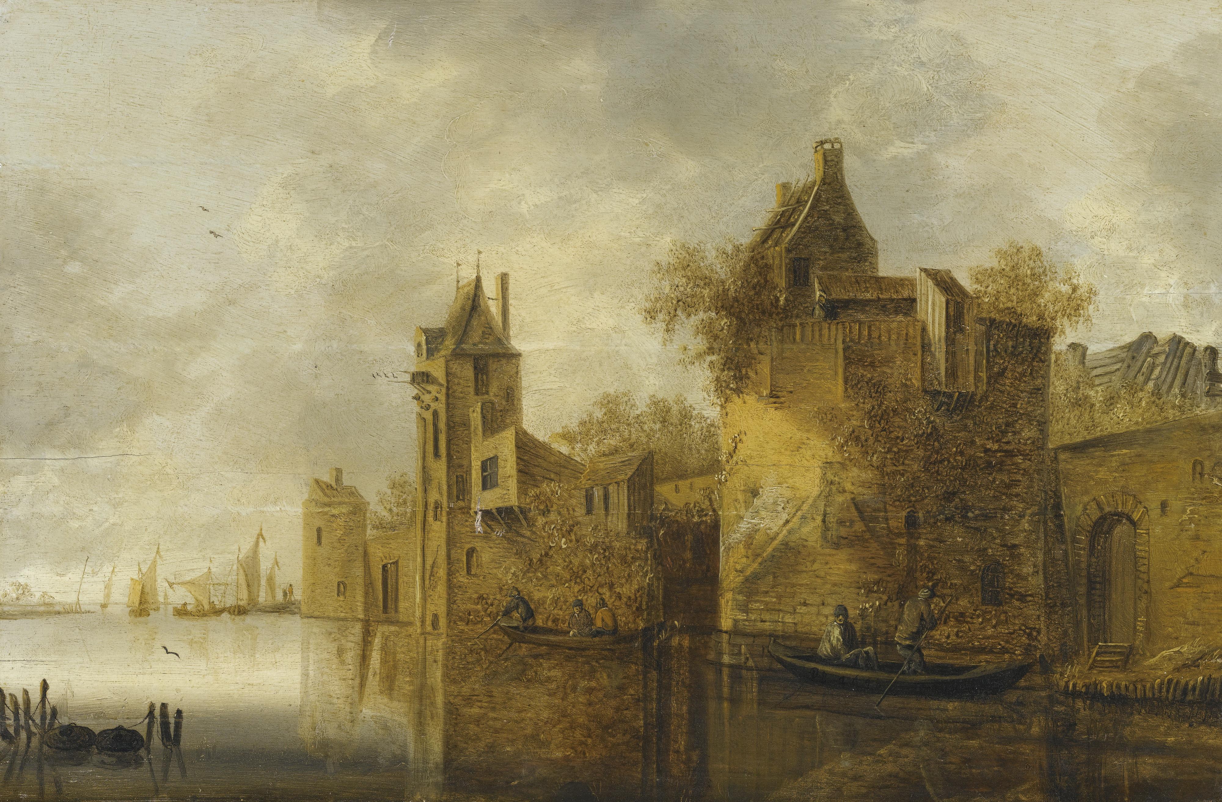 Pieter De Bloot - A River Landscape