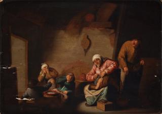Pieter de Bloot - The diaper change