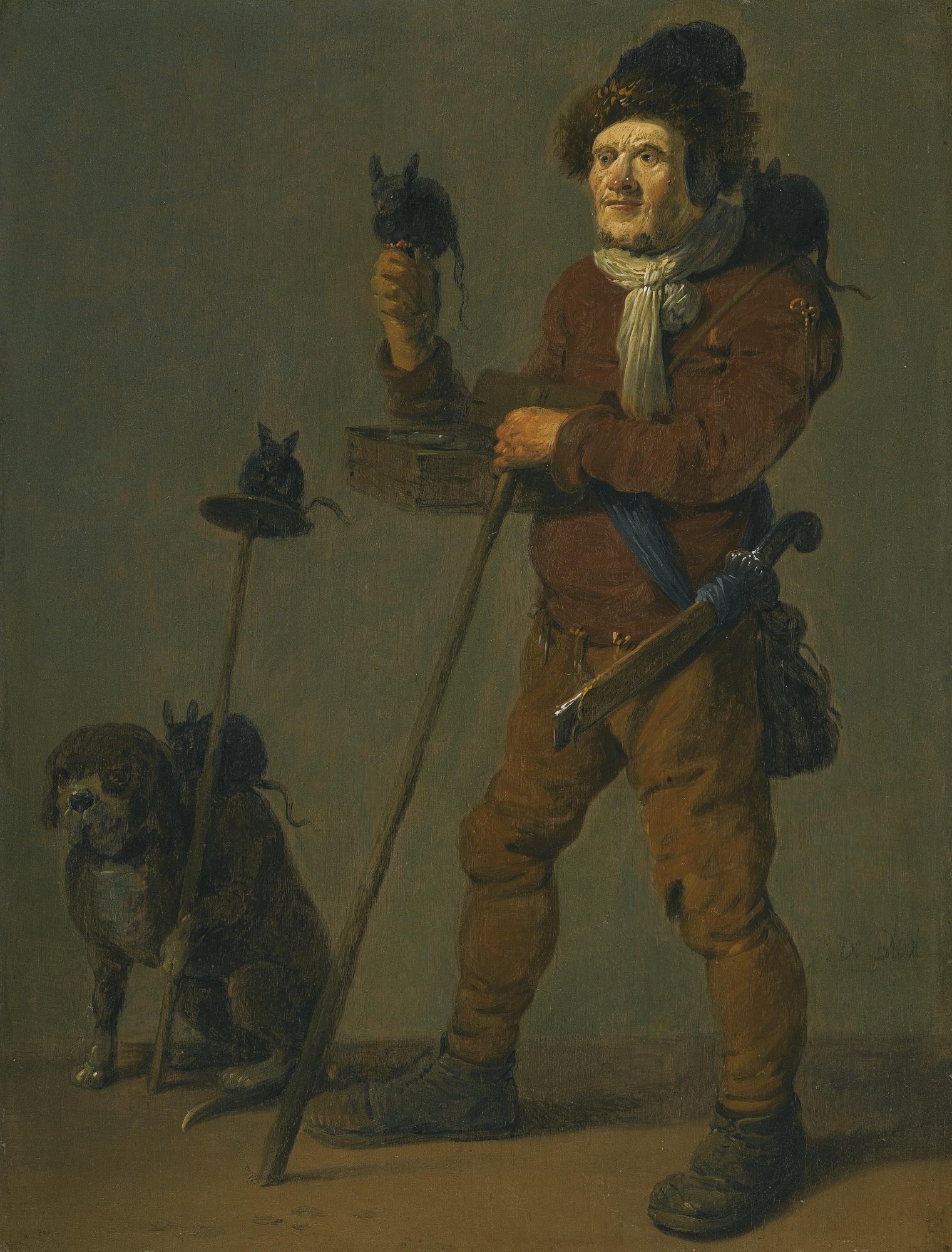 Pieter de Bloot - The Rat-Catcher