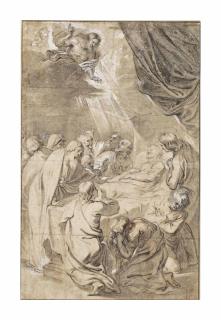 Pieter De Jode The Elder - The Death of the Virgin