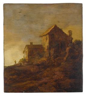 Pieter De Molijn - Landscape with a cottage