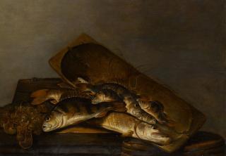 Pieter De Putter - Still Life Of Fish