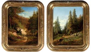 Pieter Franciscus Peters - Solitude on a sunlit path