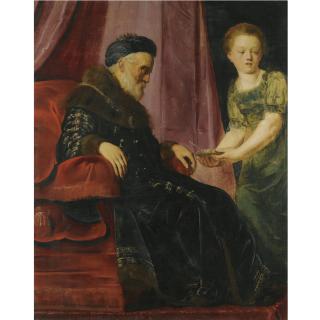 Pieter Fransz. De Grebber - King David And Abishag