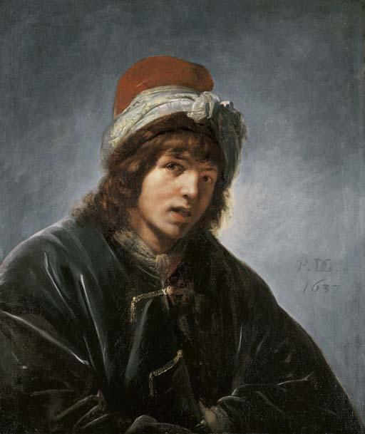 Pieter Fransz. de Grebber - Portrait of a young man in Persian dress