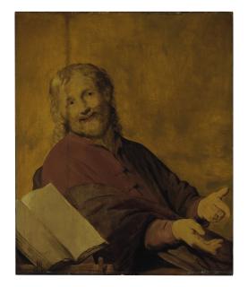 Pieter Fransz. de Grebber - The Laughing Philosopher