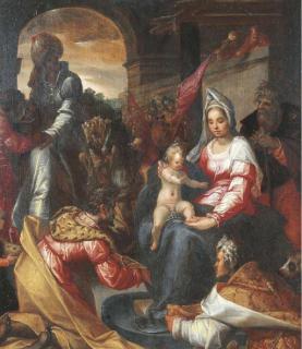 Pieter Fransz. Isaacsz - The Adoration of the Magi