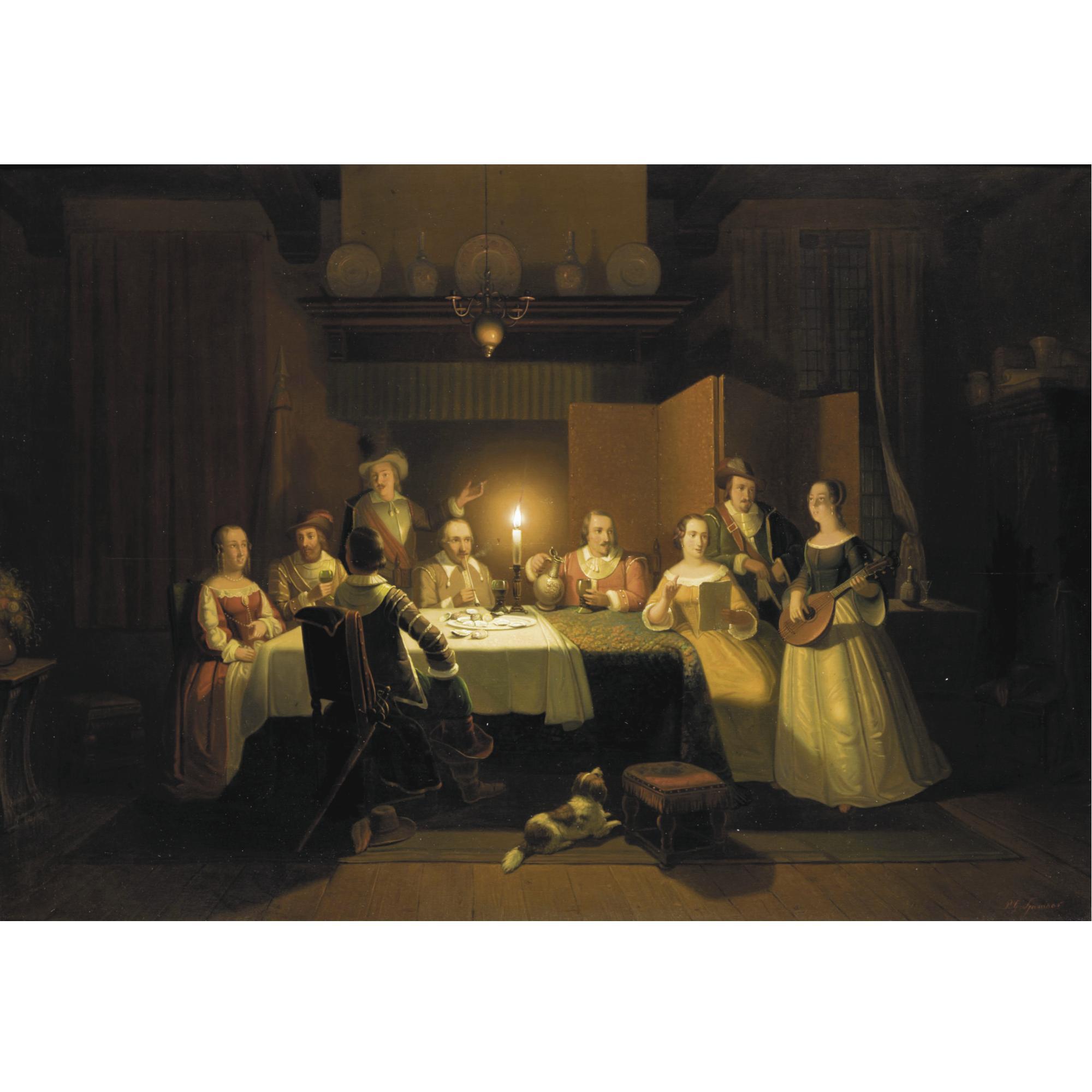 Pieter Geraard Sjamaar - Entertaining The Guests