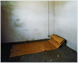 Pieter Hugo - Cardboard Bed in an Abandoned Building (Messina/Musina Series).
