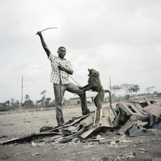 Pieter Hugo - South Africanalhaji Hassan With Ajasco, Ogere-Remo, Nigeria, The Hyena And Other Men Series Ii, 2007
