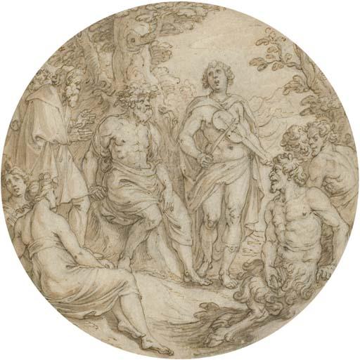 Pieter I de Jode - The Judgement of Midas