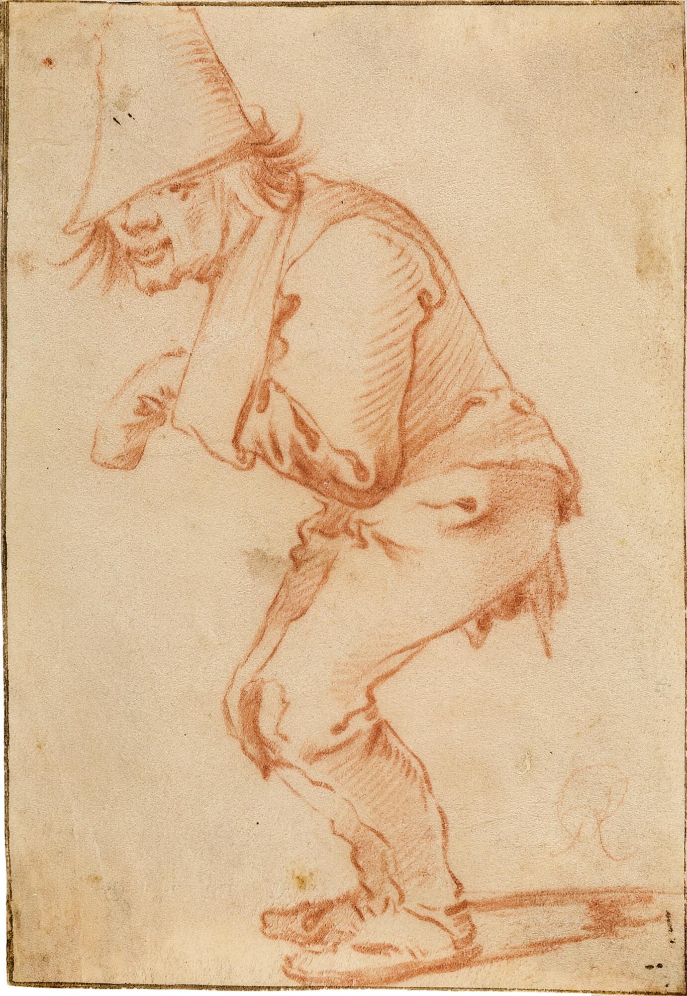 Pieter Jansz. Quast - Bauer mit Arm in der Schlinge (Radiusfraktur).