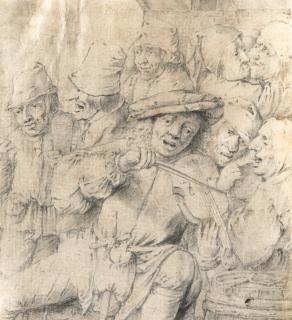 Pieter Jansz. Quast - Fiedler in einem ländlichen Wirtshaus