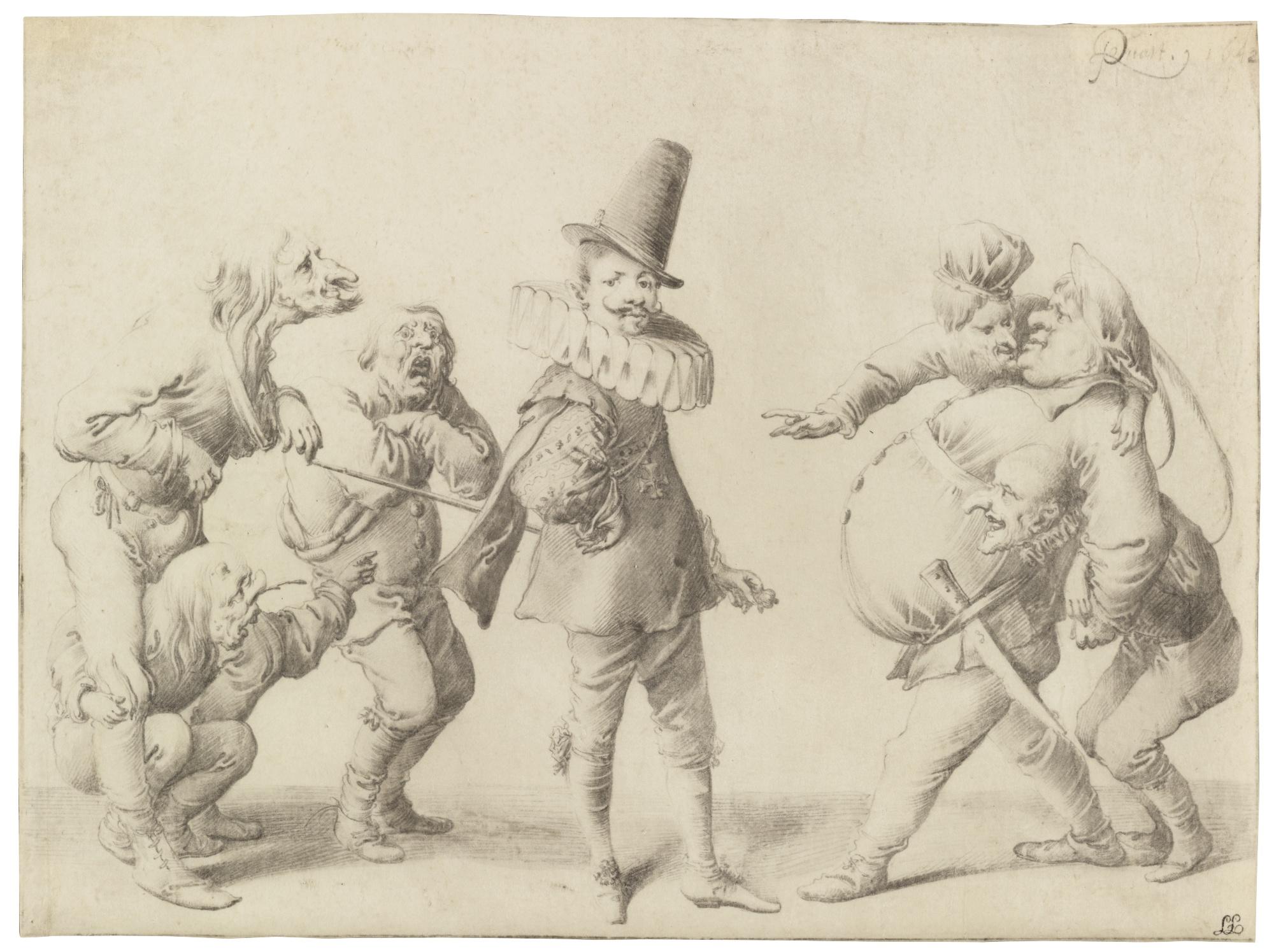 Pieter Jansz. Quast - The Mocking Of The Spaniard