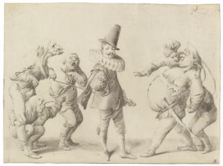 Pieter Jansz. Quast - The Mocking Of The Spaniard