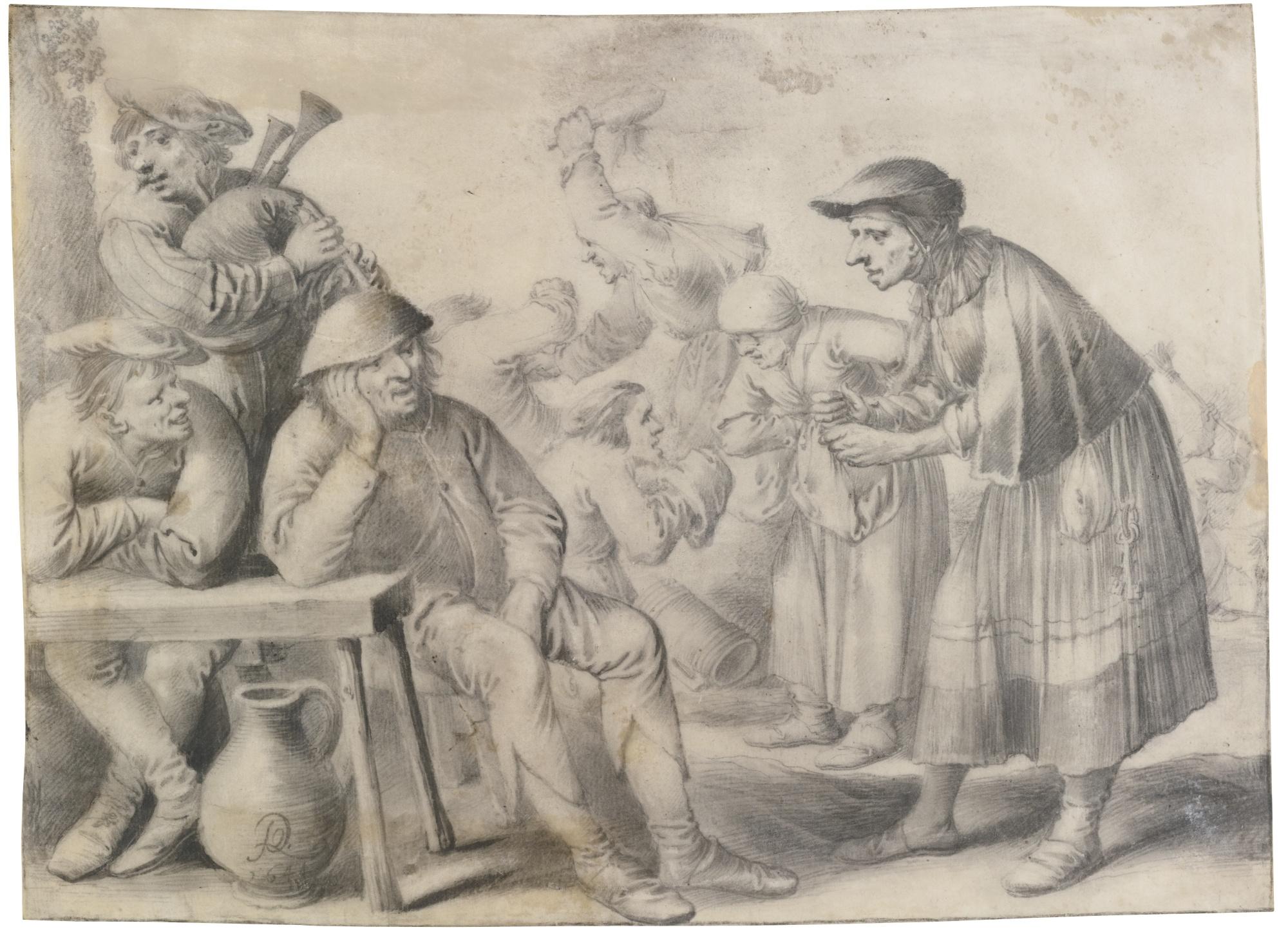 Pieter Jansz. Quast - Wifely Admonishment