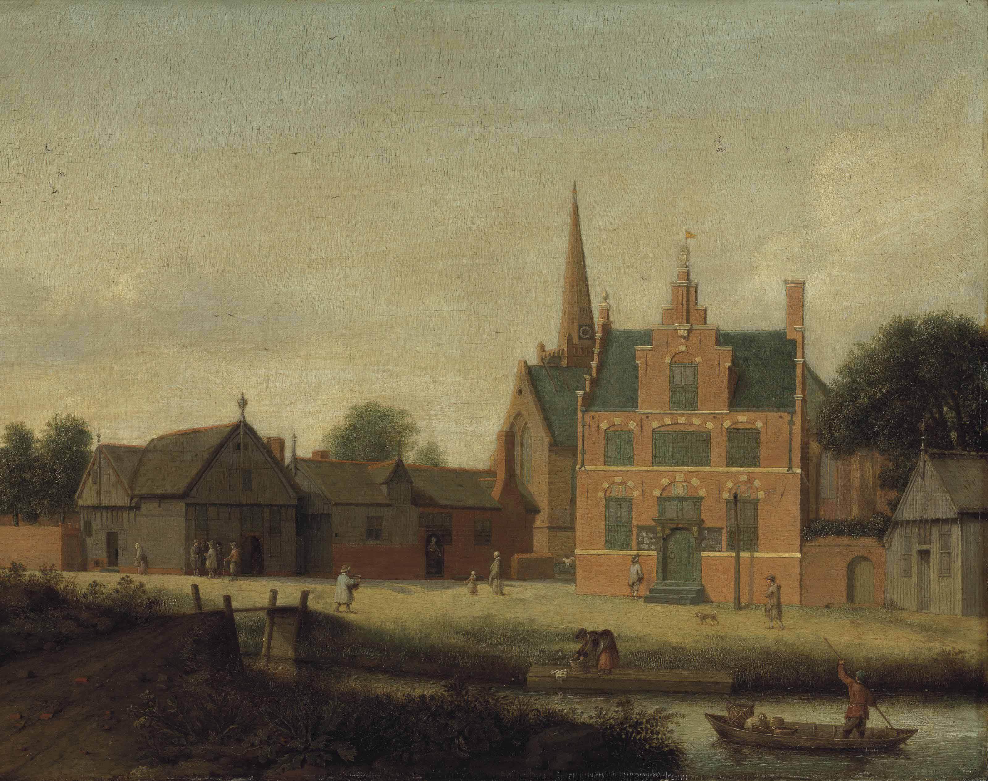 Pieter Jansz. Saenredam - A view of Assendelft