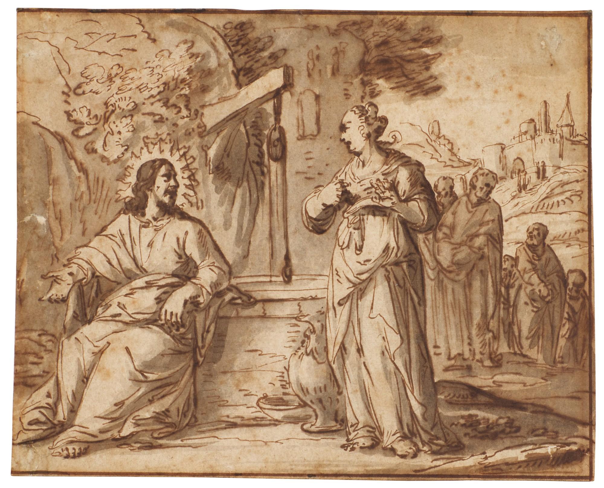 Pieter Jansz. - Christ and the woman of Samaria