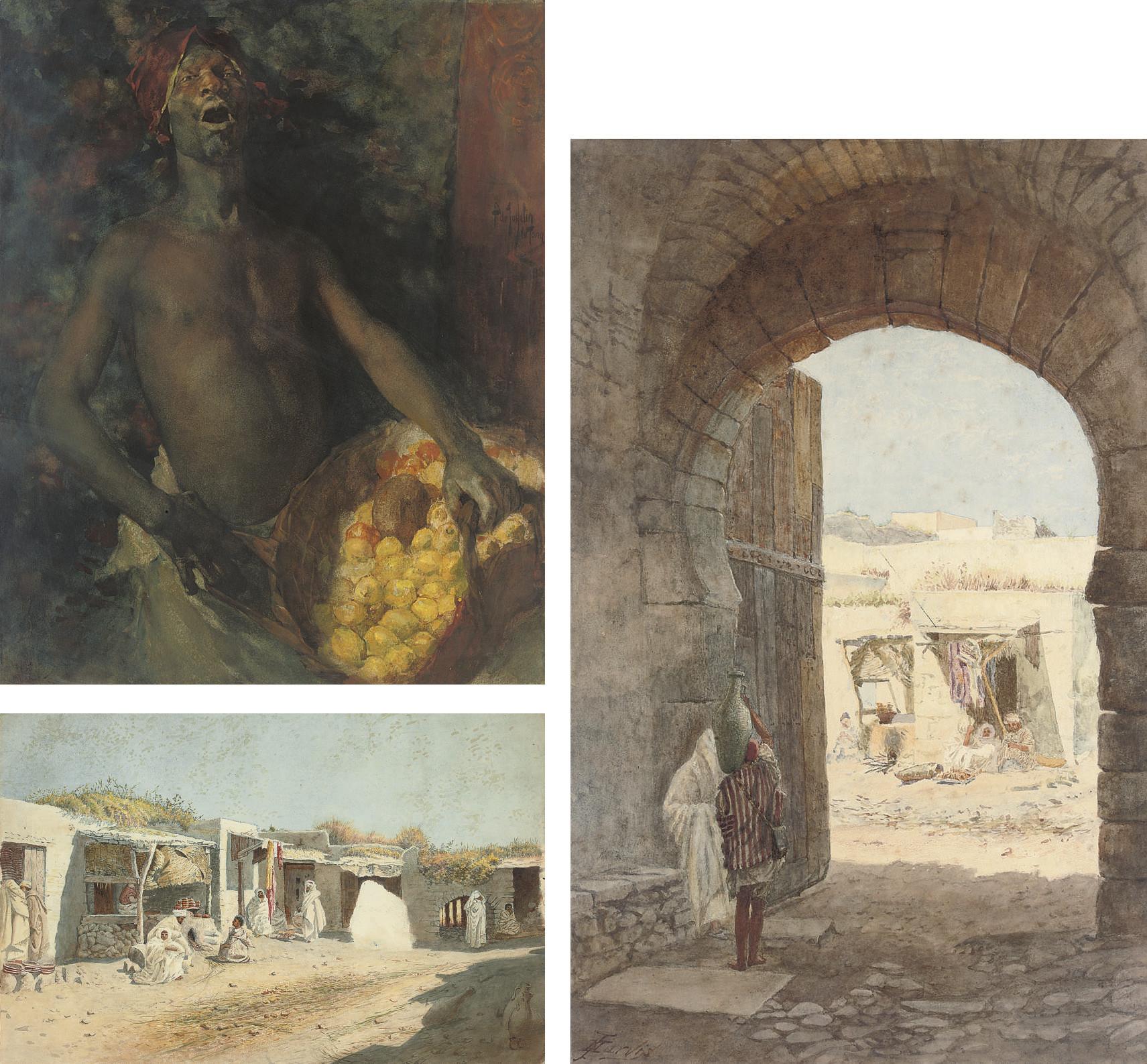 Pieter Josselin De Jong - The lemon seller