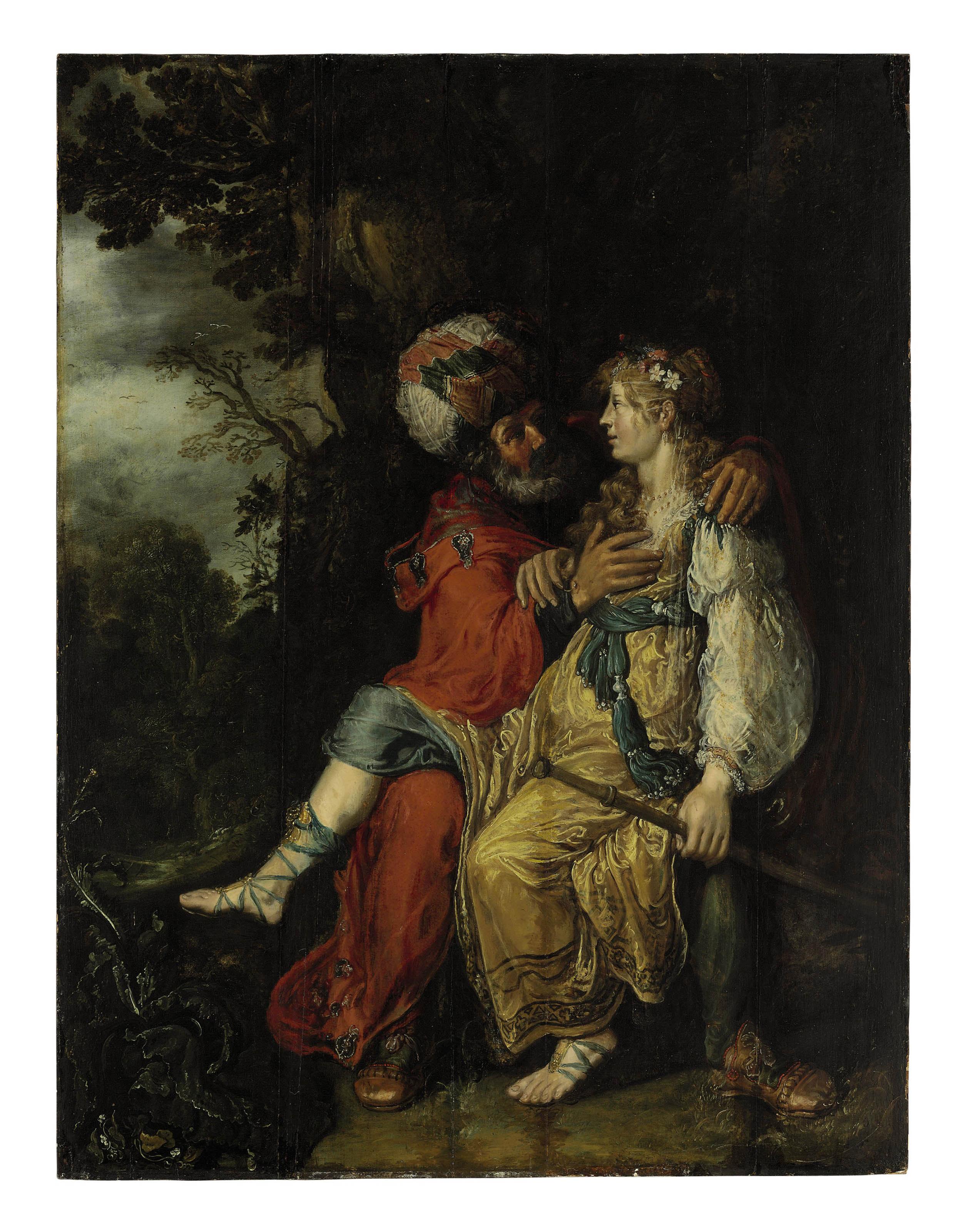 Pieter Lastman - Judah and Tamar