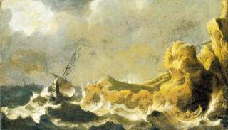 Pieter Mulier the Younger, Cavaliere Pietro Tempes - A Storm At Sea