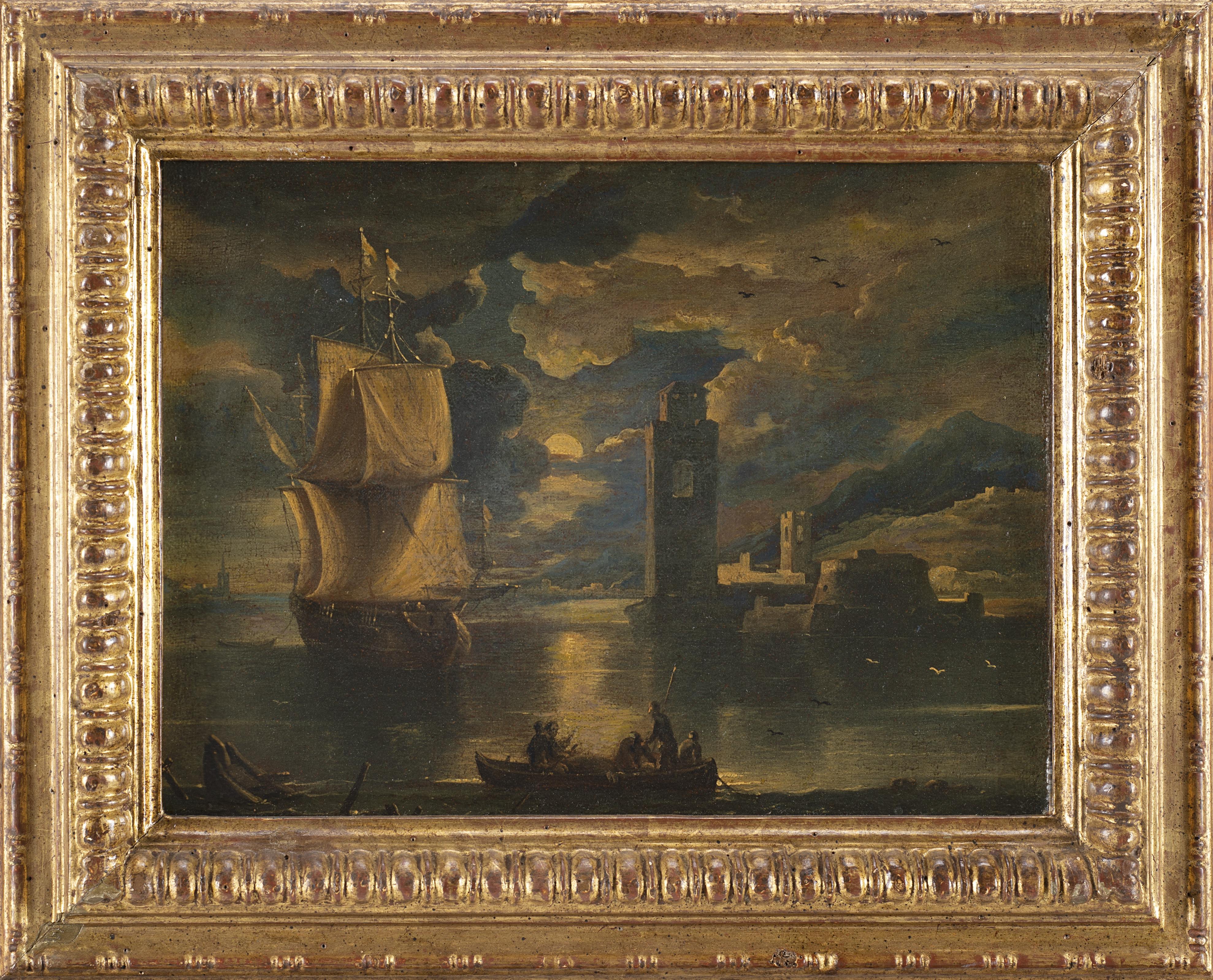 Pieter Mulier - Marine landscape (nocturnal)