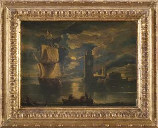 Pieter Mulier - Marine landscape (nocturnal)