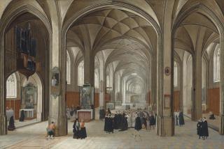 Pieter Neefs I - A church interior