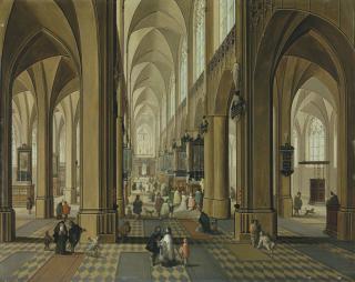 Pieter Neefs Ii - The Interior Of The Cathedral Of Our Lady, Antwerp