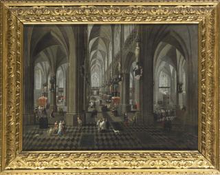 Pieter Neefs the Younger - Interior Of Antwerp Cathedral