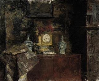 Pieter Oyens - The Corner of an Interior
