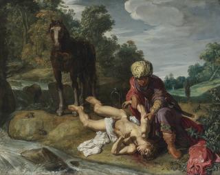 Pieter Pietersz. Lastman - The Good Samaritan