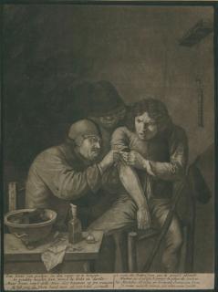 Pieter Schenk - 2 Bll.: Beim Arzt.