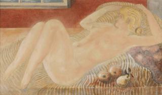 Pieter Starreveld - Reclining female nude
