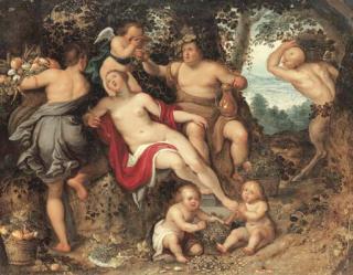 Pieter van Avont - \'Sine Baccho et Cerere friget Venus\' (Without Ceres and Bacchus, Venus would freeze)