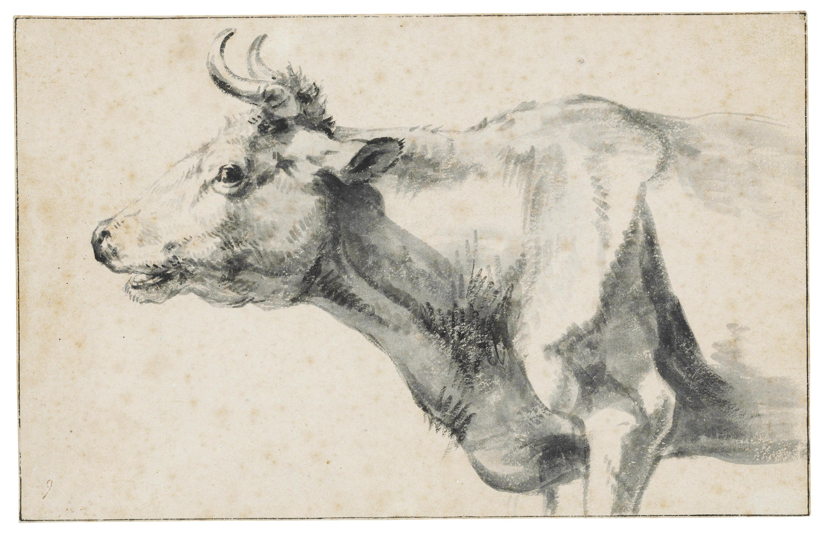 Pieter Van Bloemen, Called Standaart - A cow