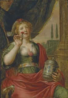 Pieter Van Lint - Artémise portant les cendres du roi Mausole