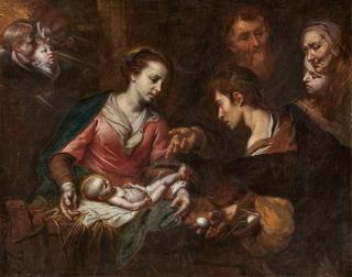 Pieter Van Mol - Anbetung der Hirten.