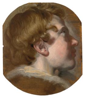 Pieter Van Mol - Study Of A Boy\'S Head