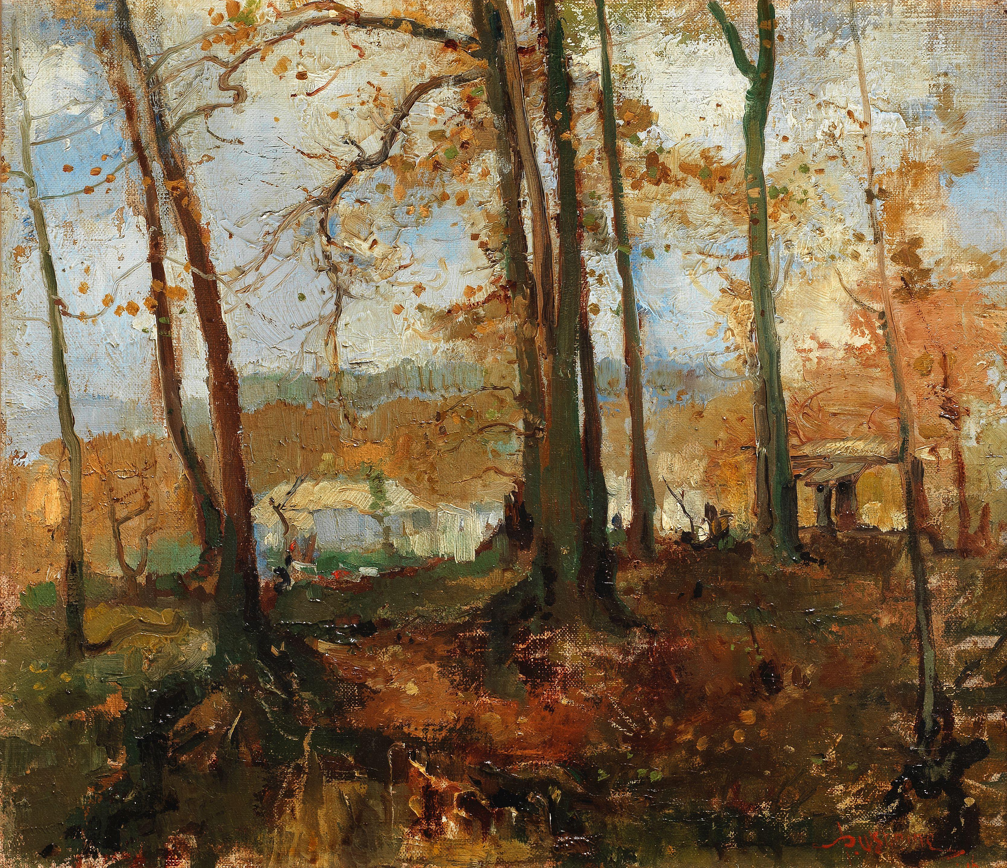 Pieter Willem Frederick Wenning - Autumnal landscape