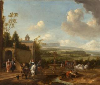 Pieter Wouwerman - Der Aufbruch der Jagdgesellschaft