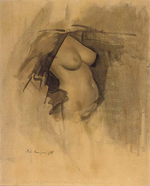 Pietro Annigoni - Female nude