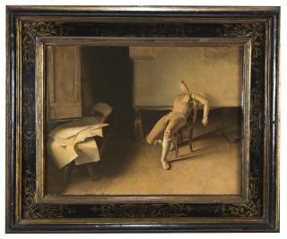 Pietro Annigoni - Manichino nello studio