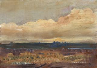 Pietro Annigoni - Paesaggio