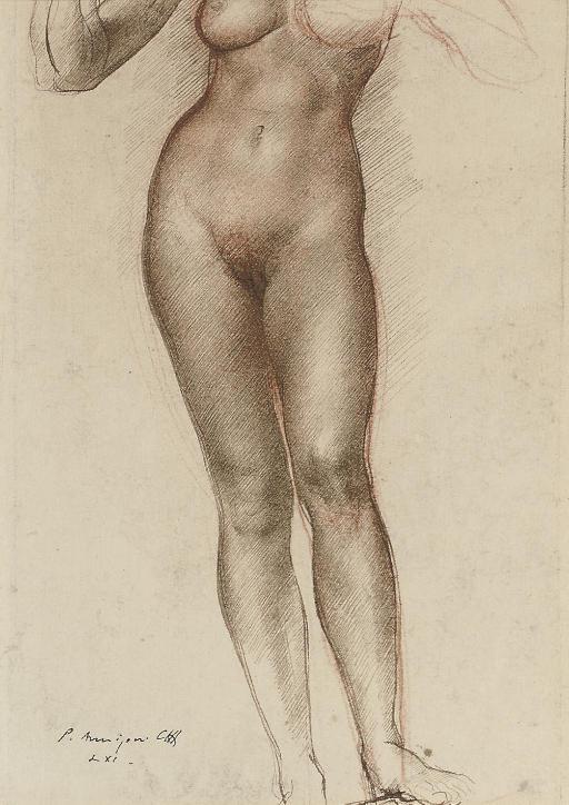 Pietro Annigoni - Study For Madonna Con Bambino