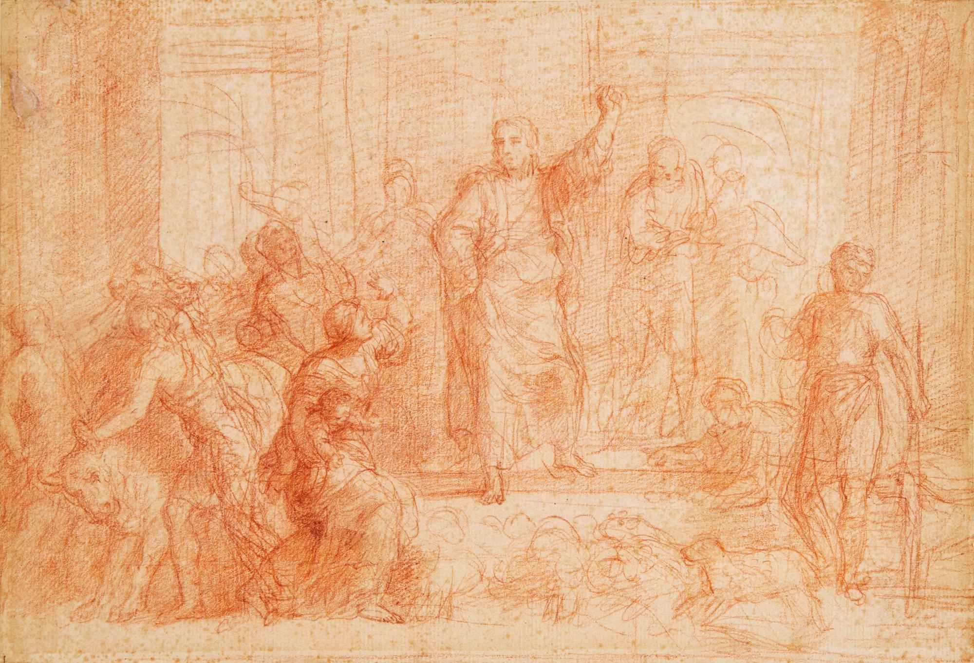 Pietro Antonio De\' Pietri - Christ driving the money-changers from the temple