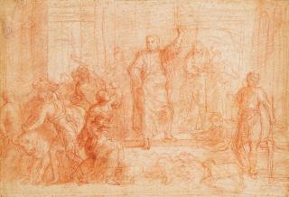 Pietro Antonio De\' Pietri - Christ driving the money-changers from the temple