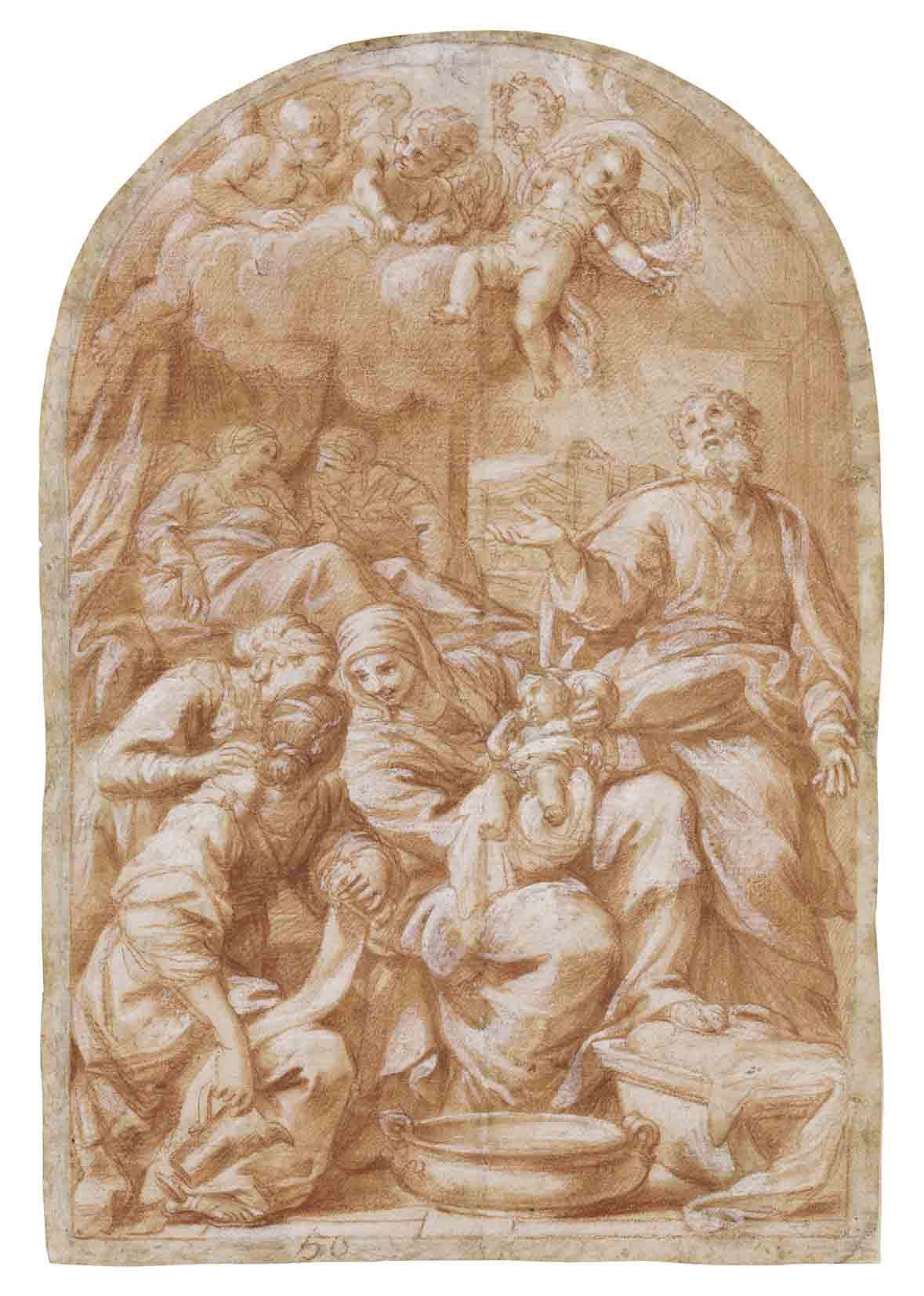 Pietro Antonio de\' Pietri - The Birth of the Virgin