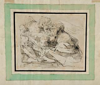 Pietro Antonio Novelli - Der Evangelist Matthäus.